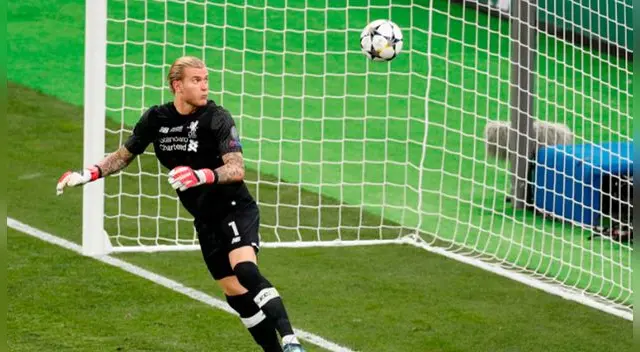 Loris Karius cometió bloopers en la final de Champions y lo trollearon en Wikipedia. Foto: EFE Loris Karius cometió bloopers en la final de Champions y lo trollearon en Wikipedia. Foto: EFE