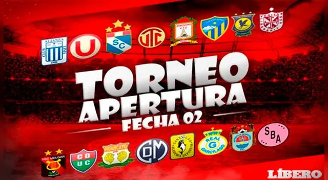 Estos son los resultados de la segunda fecha del Torneo Apertura 2018
