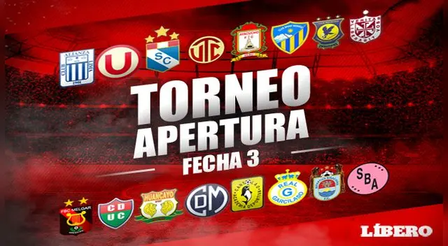 Programación, día, hora y canal de la fecha 3 del Torneo Apertura 2018.