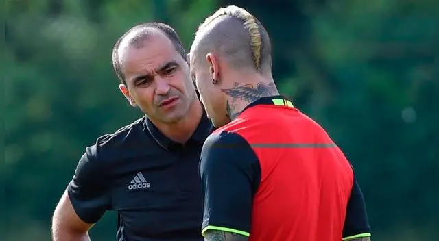 Roberto Martínez responde a Nainggolan por no convocarlo para la Copa del Mundo Roberto Martínez responde a Nainggolan por no convocarlo para la Copa del Mundo