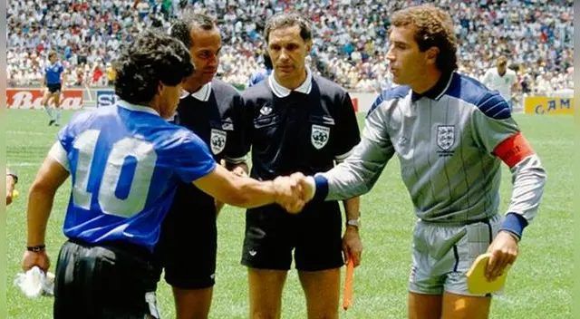 Peter Shilton señaló que nunca saludaría a Diego Armando Maradona