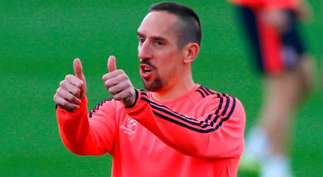 Franck Ribéry disputó 81 partidos con la Selección Francesa de fútbol.     