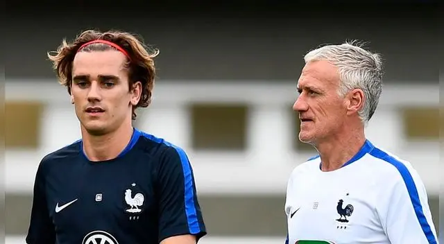 Antoine Griezmann recibió un consejo por parte de Didier Deschamps. Foto: EFE