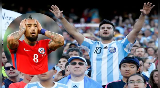 Selección Argentina: Hinchas dedican cántico a Chile