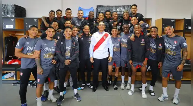 Martín Vizcarra estuvo este miércoles por la mañana en el predio de San Luis. 