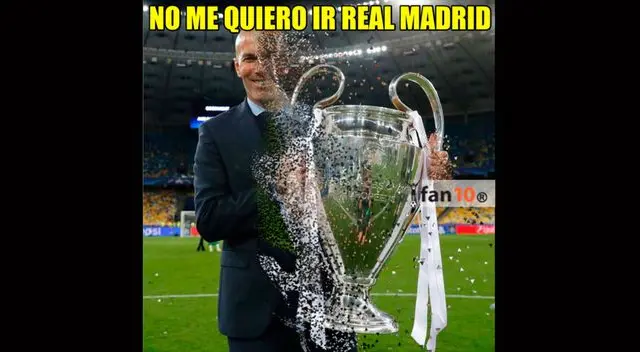Disfruta de los mejores memes de Zinedine Zidane y su salina inesperada del Real Madrid. Disfruta de los mejores memes de Zinedine Zidane y su salina inesperada del Real Madrid.