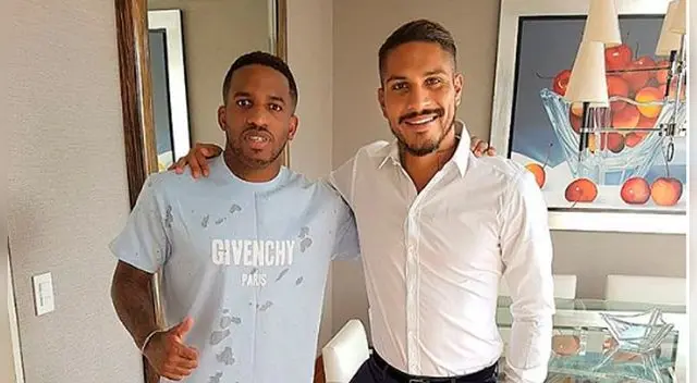 Jefferson Farfán celebró que su "hermano' pueda jugar el Mundial. Jefferson Farfán celebró que su "hermano' pueda jugar el Mundial.