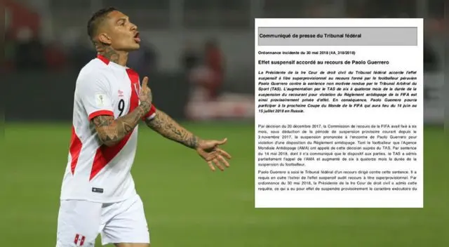 ¡Paolo Guerrero sí va! El 'Depredador' estará presente en el Mundial de Rusia 2018. Foto: Líbero.pe