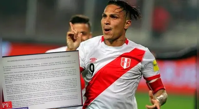 Paolo Guerrero se pronunció tras la resolución del Tribunal Federal Suizo. Foto: EFE Paolo Guerrero se pronunció tras la resolución del Tribunal Federal Suizo. Foto: EFE