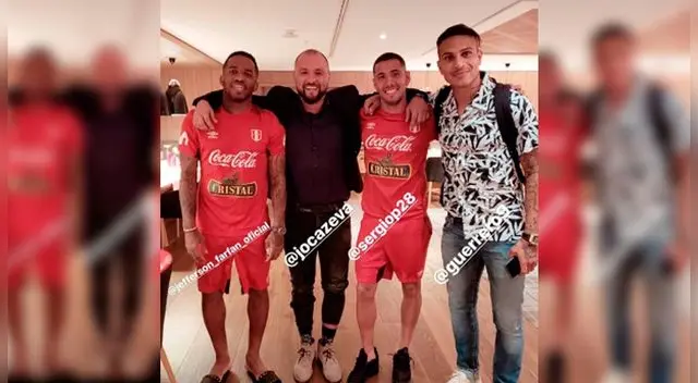 Jefferson Farfán aprovechó la llegada de Paolo Guerrero a la concentración de la selección peruana y se tomaron una foto. Crédito: Instagram de Jefferson Farfán Jefferson Farfán aprovechó la llegada de Paolo Guerrero a la concentración de la selección peruana y se tomaron una foto. Crédito: Instagram de Jefferson Farfán