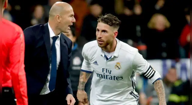 Sergio Ramos predijo la salida de Zinedine Zidane del Real Madrid.