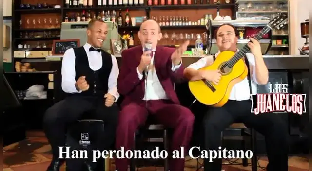 Los Juanelos también celebraron que Paolo Guerrero jugará el Mundial.