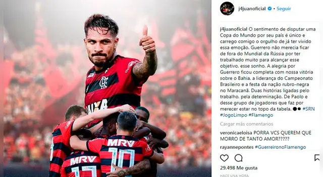 Paolo Guerrero no entrenaba con la Seleccion Peruana desde el 11 de octubre de 2017. Paolo Guerrero no entrenaba con la Seleccion Peruana desde el 11 de octubre de 2017.