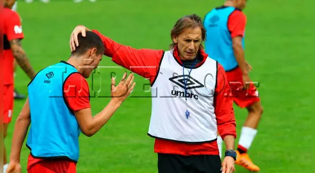 Hugo Díaz. Ricardo Gareca dirigió la práctica de la selección peruana a dos días de su amistoso ante Arabia Saudita en Austria. Hugo Díaz. Ricardo Gareca dirigió la práctica de la selección peruana a dos días de su amistoso ante Arabia Saudita en Austria.