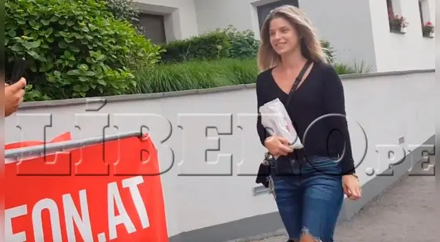 Thaísa Leal visitó a Paolo Guerrero en la concentración de la Selección Peruana [VIDEO]