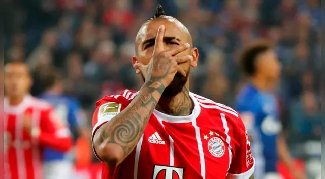 Arturo Vidal suma, hasta el momento, 22 anotaciones con la camiseta del Bayern Múnich.