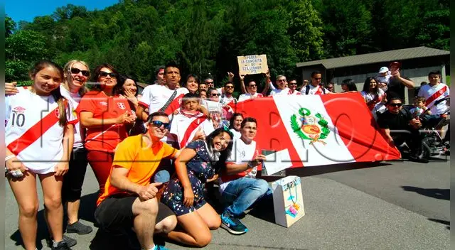 Perú vs. Arabia Saudita: Hinchas llegaron a los entrenamientos para alentar a la 'Blanquirroja' [VIDEO]
