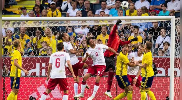 Suecia y Dinamarca empataron en un partido discreto.