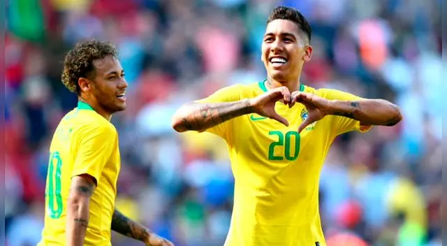 Brasil derrotó 2-0 a Croacia con tantos de Neymar y Firmino. Foto: EFE Brasil derrotó 2-0 a Croacia con tantos de Neymar y Firmino. Foto: EFE