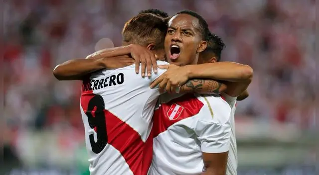 André Carrillo festeja su anotación ante Arabia Saudita. André Carrillo festeja su anotación ante Arabia Saudita.