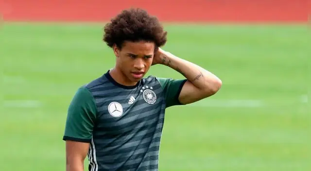 Leroy Sané mandó un emotivo mensaje a sus compañeros de la Selección de Alemania. Foto: Alemania