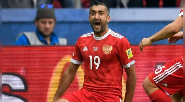 Samédov puso el 1-0 para Rusia ante Turquía en su último amistoso previo al Mundial. Foto: Agencia