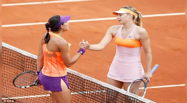 Maria Sharapova vs. Garbiñe Muguruza EN VIVO ONLINE vía ESPN por cuartos de final del Roland Garros Maria Sharapova vs. Garbiñe Muguruza EN VIVO ONLINE vía ESPN por cuartos de final del Roland Garros