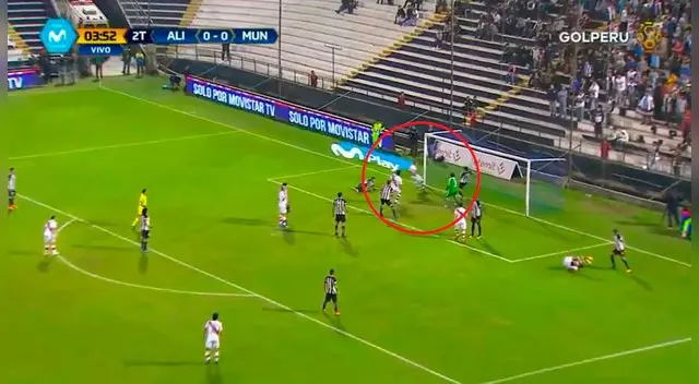 Yordi Vílchez anota el primero en Matute. Yordi Vílchez anota el primero en Matute.