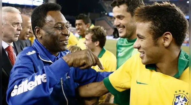 Pelé no quiere presiones para Neymar en el Mundial de Rusia 2018. Foto: Agencias