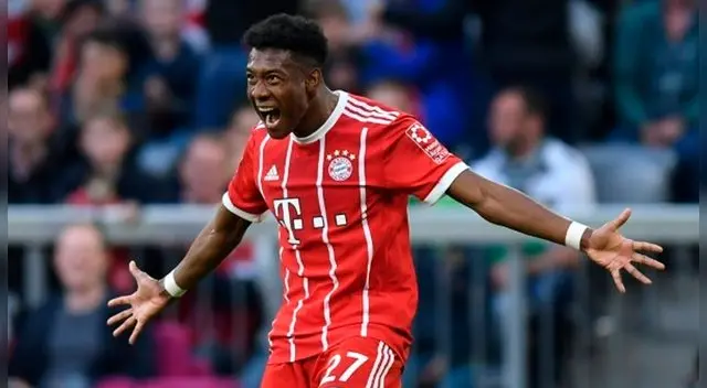 David Alaba dio a conocer su futuro. Foto: EFE