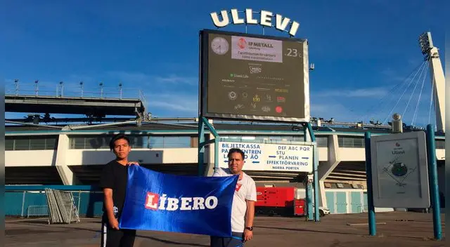 El Ullevi Stadium albergará el sábado el amistoso entre Perú y Suecia. Foto: Líbero
