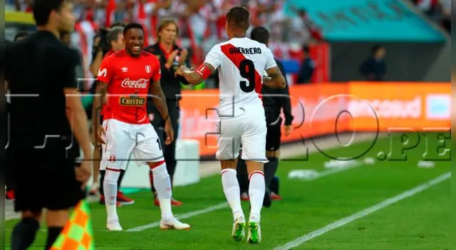 Mundial Rusia 2018: Conmebol destaca la dupla Jefferson Farfán y Paolo Guerrero en la Selección Peruana Mundial Rusia 2018: Conmebol destaca la dupla Jefferson Farfán y Paolo Guerrero en la Selección Peruana