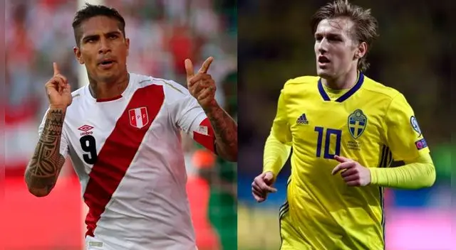 Perú vs Suecia en el último amistoso de cara al Mundial de Rusia 2018. Foto composición Perú vs Suecia en el último amistoso de cara al Mundial de Rusia 2018. Foto composición