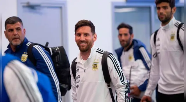 La Selección Argentina llegó a Moscú para su participación en el Mundial Rusia 2018. | Foto: @SelecciónArgentina