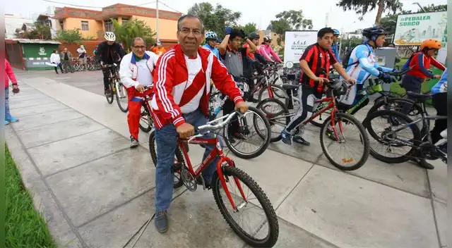Ciclistas de todas las edades corrieron apoyando futuro participación de la selección peruana en Rusia Ciclistas de todas las edades corrieron apoyando futuro participación de la selección peruana en Rusia