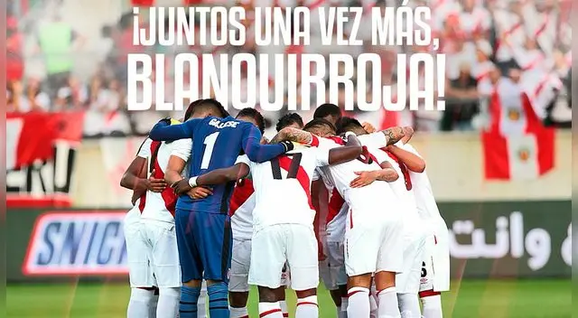 FPF y el mensaje de aliento horas antes del partido ante Suecia FPF y el mensaje de aliento horas antes del partido ante Suecia