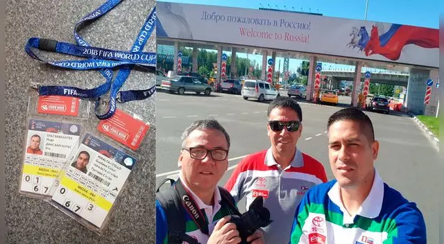Líbero llegó primero como medio deportivo peruano al mundial Líbero llegó primero como medio deportivo peruano al mundial
