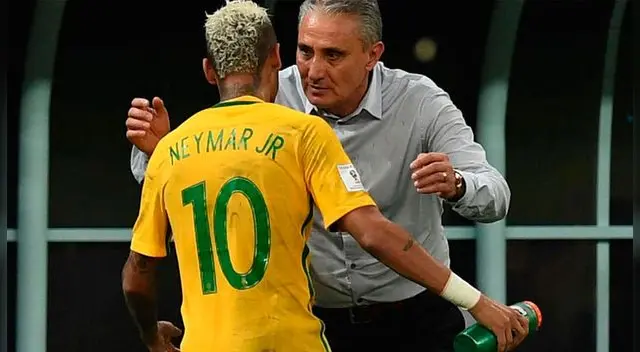 Tite sobre Neymar: "No puedo asegurar su titularidad en el debut del mundial"