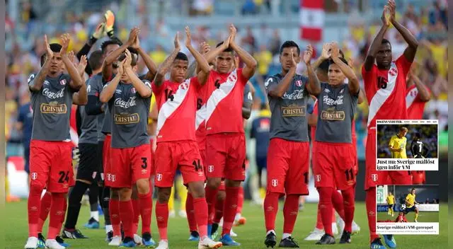 La 'bicolor' le jugó de igual a igual al combinado sueco.