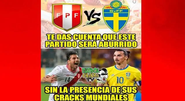 Twitter y Facebook exhiben curiosos memes previo al amistoso internacional Twitter y Facebook exhiben curiosos memes previo al amistoso internacional