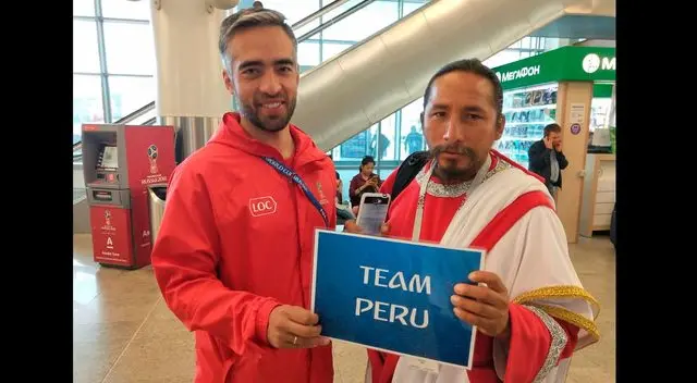 Hincha 'israelita' llegó a Moscú para recibir a la selección peruana