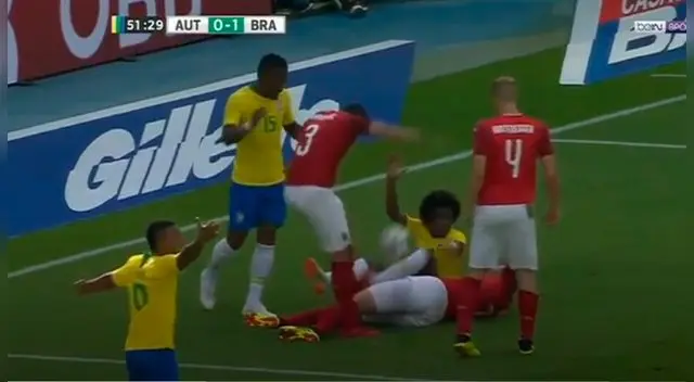 Rusia 2018: Dragovic y la actuación antideportiva en el duelo Austria vs. Brasil