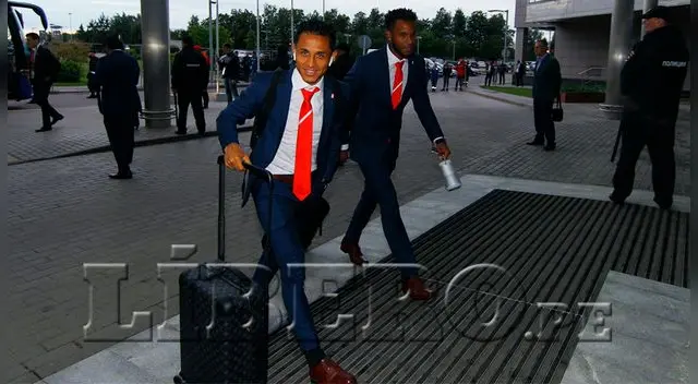 La selección peruana llegó al hotel Sheraton Sheremetyevo de Moscú y Libero captutó las mejores imagenes. Foto: Hugo Díaz La selección peruana llegó al hotel Sheraton Sheremetyevo de Moscú y Libero captutó las mejores imagenes. Foto: Hugo Díaz