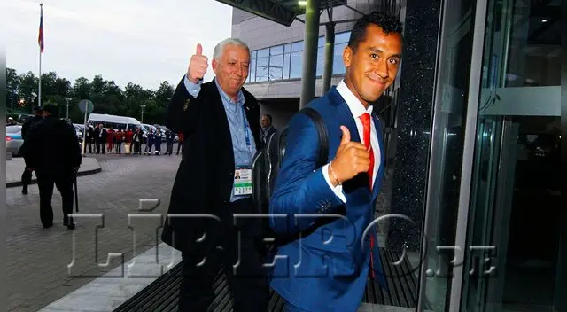 La selección peruana llegó al hotel Sheraton Sheremetyevo de Moscú y Libero captutó las mejores imagenes. Foto: Hugo Díaz La selección peruana llegó al hotel Sheraton Sheremetyevo de Moscú y Libero captutó las mejores imagenes. Foto: Hugo Díaz