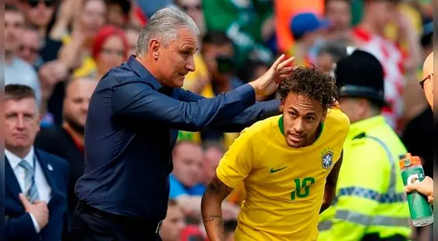 Neymar, la principal carta de gol de Tite.