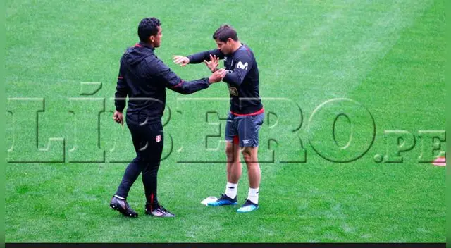Rusia 2018: Aldo Corzo entrenó sin problemas con la Selección Peruana en el Arena Khimki Rusia 2018: Aldo Corzo entrenó sin problemas con la Selección Peruana en el Arena Khimki