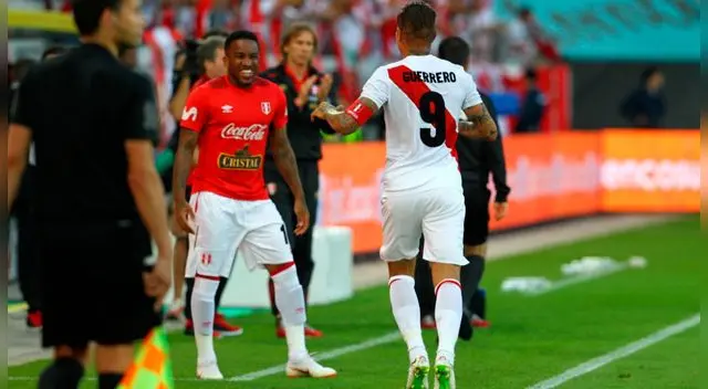 Paolo Guerrero y Jefferson Farfán jugarón juntos el último amistoso ante Suecia. Paolo Guerrero y Jefferson Farfán jugarón juntos el último amistoso ante Suecia.