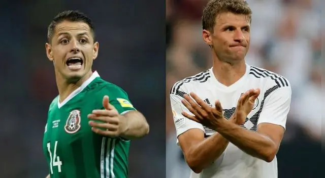 'El Chicharito' Javier Hernández (México) y Thomas Müller (Alemania) tendrán un interesante duelo de goleadores. Foto: Agencias 'El Chicharito' Javier Hernández (México) y Thomas Müller (Alemania) tendrán un interesante duelo de goleadores. Foto: Agencias