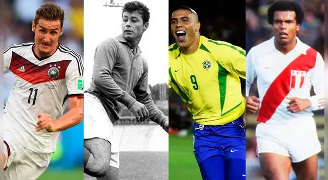 La tabla histórica de goleadores de los Mundiales previo a Rusia 2018. La tabla histórica de goleadores de los Mundiales previo a Rusia 2018.