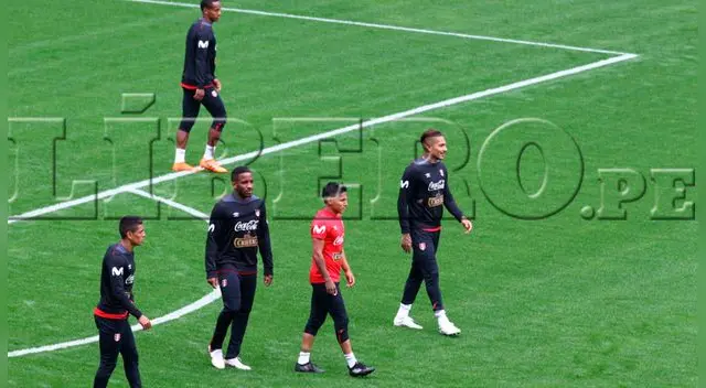 Rusia 2018: Selección Peruana tuvo su primer entrenamiento en el Arena Khimki pensando en Dinamarca [VIDEO]